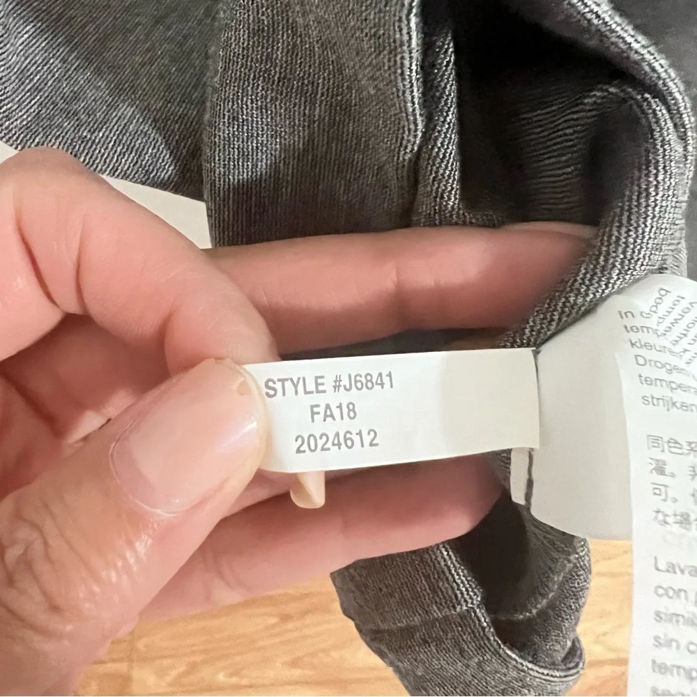 J Crew Mercantile Ponte Gray Pencil‎ Mini Dress Size 0 Neutral Solid Workwear